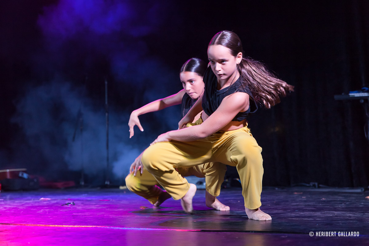 Actuación de danza